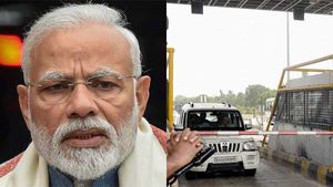 டோல்கேட் விஷயத்தில் மோடி அரசு எடுத்த அதிரடி முடிவு இதுதான்... எதிர்பாராத அதிர்ச்சியில் வாகன ஓட்டிகள்