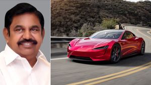 தமிழகத்தில் மின்சார கார்  ஆலையை அமைக்க  டெஸ்லா நிறுவனத்திற்கு முதல்வர் பழனிச்சாமி அழைப்பு!