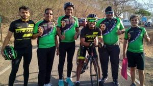 காஷ்மீர் டூ கன்னியாகுமரி  : சைக்கிளில் செல்ல இத்தனை நாட்கள் தானா..? புதிய கின்னஸ் சாதனை படைத்த இளைஞர