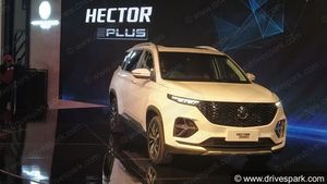  எம்ஜி ஹெக்டர் எஸ்யூவியின் 6 சீட்டர் மாடல் ஆட்டோ எக்ஸ்போவில் அறிமுகம்!