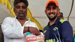 கிரிக்கெட் போட்டியின் ஆட்ட நாயகனுக்கு அடித்த அதிர்ஷ்டம்... விஷயத்தை கேட்டு பொறாமைபடாதீங்க...