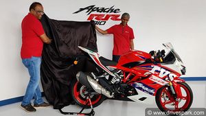2021 TVS Apache RR310 மோட்டார்சைக்கிள் விற்பனைக்கு அறிமுகம்!! விலை ரூ.2.59 லட்சம்