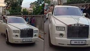உயர் அதிகாரிகளின் அழுத்தம்!! வெறும் ரூ.5,500 அபராதத்துடன் விடுவிக்கப்பட்ட, ரோல்ஸ் ராய்ஸ்