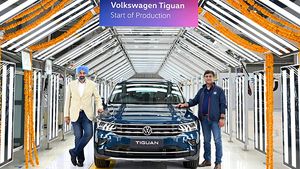 டிகுவான் எஸ்யூவி காரின் தயாரிப்பை இந்தியாவில் துவங்கியது ஃபோக்ஸ்வேகன்!! டிசம்பரில் அறிமுகம்