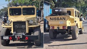 இது மஹிந்திரா பொலிரோ வாகனம்னு சொன்னா நிச்சயம் யாரும் நம்பமாட்டீங்க... ஆனா அதான் உண்மை!! நிஸான் ஜோங்காவாக...