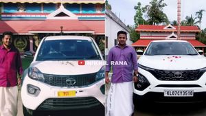 உசுரை காப்பாற்றிய டாடா கார்... நன்றி மறவாமல் புதிதாக டாடா தயாரிப்பையே வாங்கிய இளம் நடிகர்...