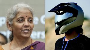 உசுர காப்பாத்துற ஹெல்மெட்க்கும் ஜிஎஸ்டி போடுறீங்களே! மத்திய அரசிடம் கேள்வி எழுப்பிய சர்வதேச சாலை கூட்டமைப்பு