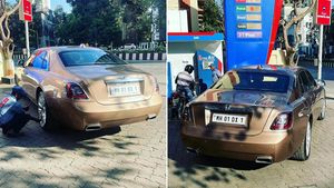 அம்பானியின் இந்த ரோல்ஸ்-ராய்ஸ் காரை மட்டும் வெளியில் பார்க்கவே முடியாதே... அப்புறம் எப்படி? வெளியான படங்கள்!!