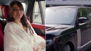 கோயிலுக்கு கருப்பு நிற காரில் வந்திறங்கிய சமந்தா... இதுக்காகதான் வந்தாங்களா! வைரலாகும் வீடியோ!