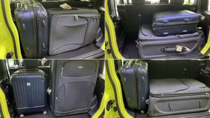 Jimny Boot Space இவ்வளவு பெருசா? 2 பெரிய பெட்டி வச்சும் இன்னொரு சின்ன பெட்டி வைக்க இடம் இருக்குதே!