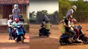Ola Electric Scooter-இல் ஒரே நேரத்தில் பயணித்த 6 பேர்.. ஆறாவது நபர் எங்கேனு தெரியுறாரா? வைரல் வீடியோ! 