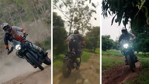 வெறி பிடித்ததைபோல் ஹிமாலயன் 450 பைக்கில் ஆஃப்-ரோடை ஒரு கை பார்த்த சிஎஸ் சந்தோஷ்.. இணையத்தில் வைரலாகும் வீடியோ!