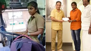 கமல், டிரைவர் ஷர்மிளாவுக்கு கொடுத்த காரின் விலை இவ்வளவா? பெரிய காரா பார்த்து பரிசு கொடுத்திருக்காரே!