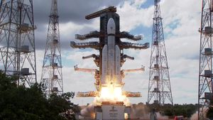சந்திரயான்-3 விண்ணில் பாய்ந்தது; நிலவில் தடம் பதிக்கப்போகும் இந்தியா!