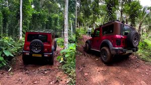 மாருதி தயாரிப்பு என்றால் சும்மாவா!! மஹிந்திரா வாகனத்தால் கூட முடியல - தார் ஓனர்கள் இந்த வீடியோவை பார்க்காதீங்க