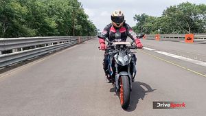 ராக்கெட் மாதிரி சும்மா பிச்சுக்கிட்டு பறக்குது! கேடிஎம் 390 டியூக் பைக்கின் ரிவியூ!