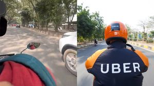 பெங்களூருவில் பைக் டாக்ஸி ஓட்டியது இவரா? எவ்வளவு பெரிய இடத்துல இருந்து இந்த வேலைக்கு ஏன் வந்தாரு? 