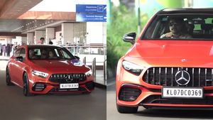எந்தவொரு பரபரப்பும் இன்றி, ஏர்போர்ட்டுக்கு காரை ஓட்டி வந்தது இந்த நடிகரா!! காரின் விலை எவ்வளவு தெரியுமா?
