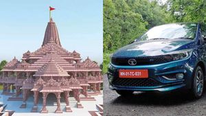 ராமர் கோயிலுக்கு வர்றவங்க கொஞ்சம்கூட கஷ்டப்பட கூடாது! பக்தர்கள் பயன்பாட்டிற்காக இத்தன கார்களா!!