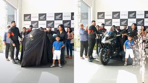 இந்தியாவையே திரும்பி பார்க்க வைத்த கணவன்-மனைவி... இந்த பைக்கோட விலை சொகுசு கார்களையே என்ன சேதினு கேக்கும்...