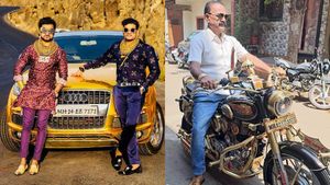 இதுகெல்லாம் தனி கெத்து வேணும்!! துபாய் காரங்க தோற்றுப் போவாங்க... இந்தியாவின் கோல்டு மனிதர்கள்!!