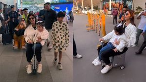 நடுரோட்டில் மகளுடன் பிரபல நடிகை செய்த காரியம்!! இதுதான் இப்போதைக்கு ஹாட் டாபிக்... வீடியோ வைரல்!