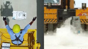 40அடி உயரத்திலிருந்து வீசப்பட்ட இ-ஸ்கூட்டரின் பேட்டரி! மக்களை ஈர்க்க இப்படி ஒரு விபரீத பரீட்சையா!! வீடியோ!!