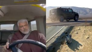 ஓட்ட தெரியாமல் கார் ஓட்டி விபத்தில் சிக்கினாரா நடிகர் அஜித்? இவர் என்ன காரை ஓட்டினார் தெரியுமா?