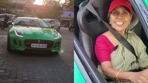 73 வயதில் நம்மால் எழுந்து நிற்க முடியுமானு கூட தெரியல!! இந்த பாட்டிக்கு வயசு வெறும் நம்பர் தான்!