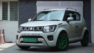 200 கி.மீ வேகத்தில் சீறி பாயும் மாருதி இக்னீஷ் இவி கார்! டாடா எல்லாம் ஓரமா போ பா!