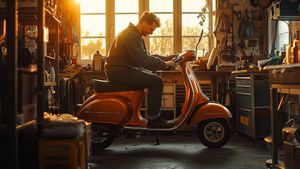 மாடு மாதிரி உழைக்கும்... ஸ்கூட்டர் தானே என்று நிறைய பேர் இதை கவனிப்பது இல்லை!!