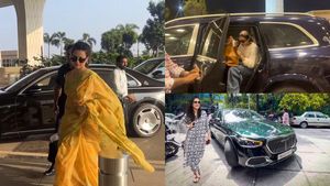 டாப் நடிகைகளாக இருந்தால் இதெல்லாம் சாதாரணம்... இந்த கார்கள் எல்லாம் நமக்கு கனவுதான்!!