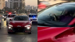 உட்கார்ந்து சாப்பிடும் அளவிற்கு சொத்து இருந்தும் காரை அவரே ஓட்டும் தொழிலதிபர்! அந்த கோடீஸ்வரரின் மகனா இது?