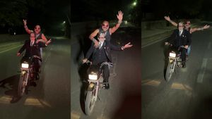 நல்லா உத்து பாருங்க! சாதாரண ஸ்பிளெண்டர் பைக்ல போனது அவருதானா! உண்மை என்னனு தெரிஞ்சதும் எல்லாருக்குமே ஷாக்!