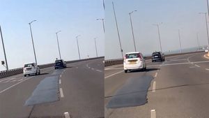 14 ஆயிரம் கோடி ரூபா செலவுல போட்ட ரோட்டோட நிலைமைய பாத்தீங்களா!.. உங்களால வருத்தப்படாம இருக்க முடியாது!