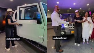 பள்ளி மாணவியாக நடித்த நடிகை தானே இது? இவர்கிட்ட இருக்கும் பணத்துக்கு பென்ஸ் காரை கூட வாங்கி இருக்கலாமே!!