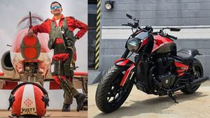 ராணுவ விமானம் போல மாறிய ராயல் என்ஃபீல்டு! இனி எதிரிகளுக்கு இதை பார்த்தாலும் பயம் வரனும்!