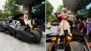 பேட்மேன் காரில் கெத்தாக வந்திறங்கிய மாப்பிள்ளை! 90ஸ் கிட்ஸூன்னு நிரூபிச்சிட்டாருப்பா! 