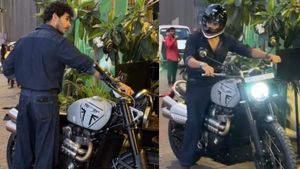 நடிகரின் ஒன்றுவிட்ட சகோதரராக மாஸ் காட்டுறாரு! மார்க்கெட்டுக்கு வரும் பைக்கை முதல் ஆளா வாங்கி போடுவது இவர்தான்!