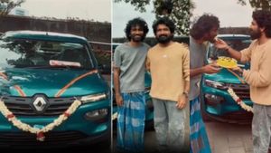 டியூட் படம் செம வசூல் போல! இணை இயக்குநருக்கு இப்படி ஒரு கார் பரிசு! 