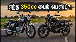 இந்தியாவில் கிடைக்கும் டாப் 5 350cc பைக்குகள் ஒப்பீடு