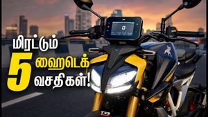 TVS Apache RTR 310-ன் டாப் 5 ஹைடெக் அம்சங்கள்! இந்த விலையில் கிடைக்குமா?