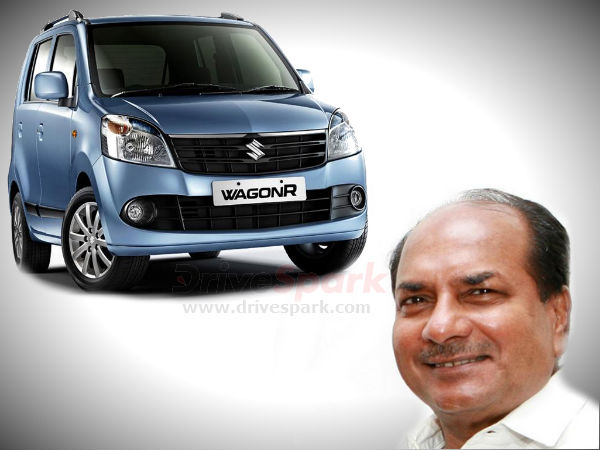 அமைச்சர் அந்தோணியிடம் மாருதி வேகன்-ஆர் அமைச்சர் அந்தோணியிடம் மாருதி வேகன்-ஆர்