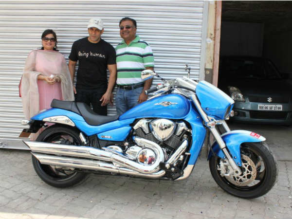 சல்மான்கானின் சுஸுகி இன்ட்ரூடர்