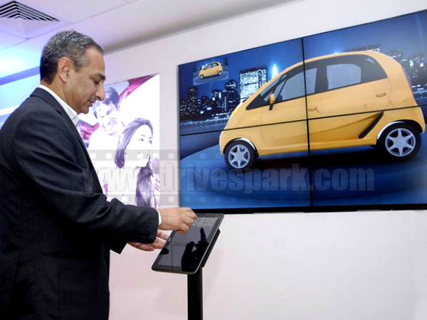 டாடாவின் பிரிமியம் கார் ஷோரூம்