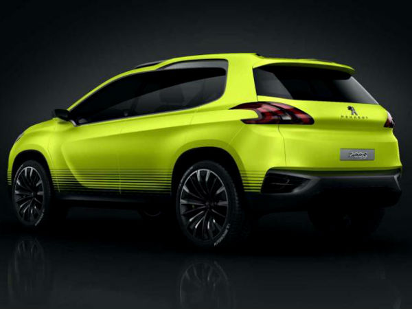 பீஜோ 2008 மினி எஸ்யூவி - படங்கள்