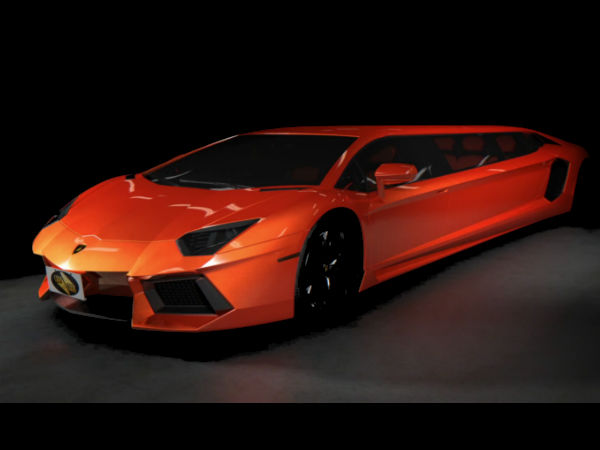 லிமோ அவதார்த்தில் லம்போ சூப்பர் கார்