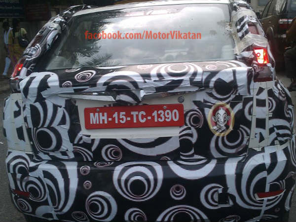 மஹிந்திரா ஹேட்ச்பேக் காரின் ஸ்பை ஷாட்ஸ்