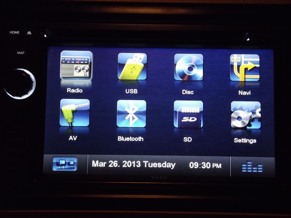 டச் ஸ்கிரீன் நேவிகேஷன் சிஸ்டம்