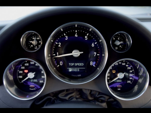 சூப்பர் கார்களின் இன்ஸ்ட்ரூமென்ட் கிளஸ்ட்டர்கள்